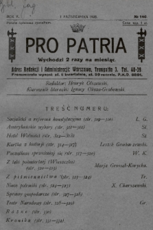 Pro Patria. R. 5, 1928, nr 146