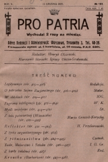 Pro Patria. R. 5, 1928, nr 151