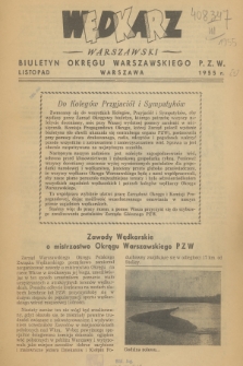 Wędkarz Warszawski : biuletyn Okręgu Warszawskiego PZW. 1955, [nr 1]