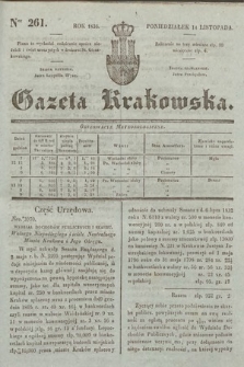 Gazeta Krakowska. 1836, nr 261