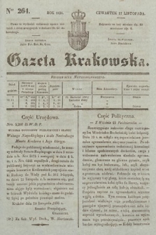 Gazeta Krakowska. 1836, nr 264