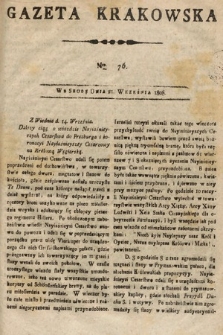 Gazeta Krakowska. 1808, nr 76