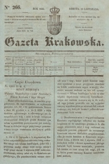 Gazeta Krakowska. 1836, nr 266