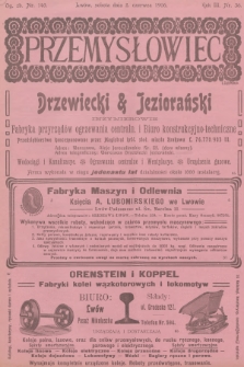 Przemysłowiec : tygodnik popularny dla spraw techniki i przemysłu. R.3, 1906, nr 36