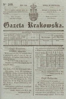 Gazeta Krakowska. 1836, nr 269