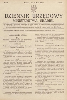 Dziennik Urzędowy Ministerstwa Skarbu. 1920, nr 10