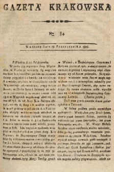 Gazeta Krakowska. 1808, nr 84