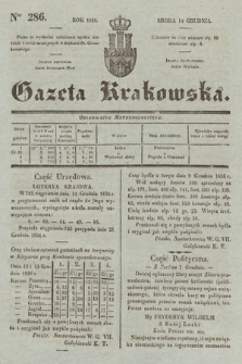 Gazeta Krakowska. 1836, nr 286