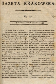 Gazeta Krakowska. 1808, nr 89