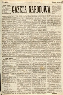 Gazeta Narodowa. 1869, nr 250