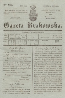 Gazeta Krakowska. 1836, nr 295