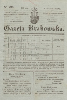 Gazeta Krakowska. 1836, nr 296