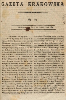 Gazeta Krakowska. 1808, nr 93