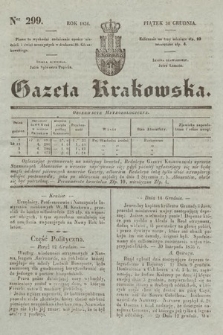 Gazeta Krakowska. 1836, nr 299