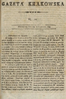 Gazeta Krakowska. 1808, nr 94