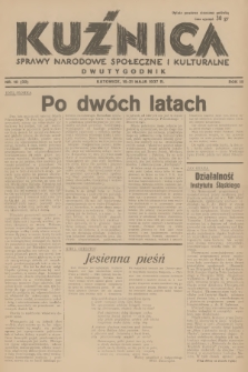 Kuźnica : sprawy narodowe, społeczne i kulturalne. R.3, 1937, nr 10