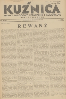Kuźnica : sprawy narodowe, społeczne i kulturalne. R.3, 1937, nr 16