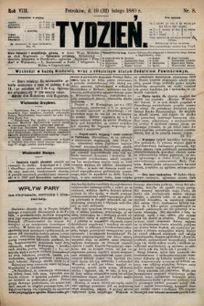 Tydzień. 1880, nr 8