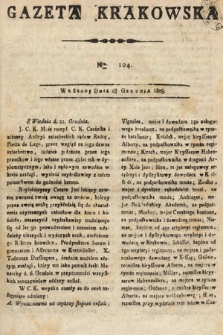 Gazeta Krakowska. 1808, nr 104