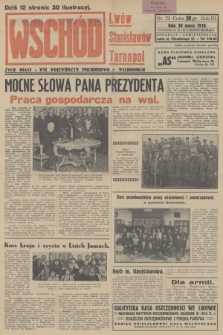 Wschód : Lwów, Stanisławów, Tarnopol : życie miast i wsi województw południowo-wschodnich. R.3, 1938, nr 79