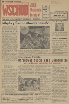 Wschód : Lwów, Stanisławów, Tarnopol : życie miast i wsi województw południowo-wschodnich. R.4, 1939, nr 112