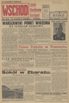 Wschód : Lwów, Stanisławów, Tarnopol : życie miast i wsi województw południowo-wschodnich. R.4, 1939, nr 115