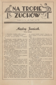Na Tropie Zuchów : dodatek do nr 2 „Na Tropie”. R.7, 1934