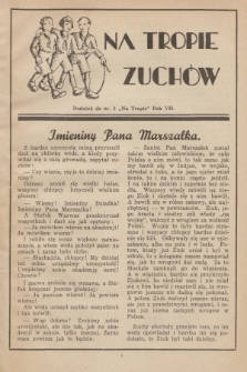Na Tropie Zuchów : dodatek do nr 5 „Na Tropie”. R.7, 1934