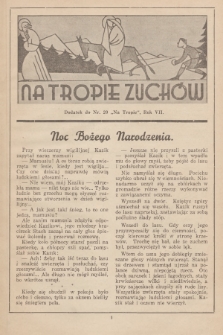 Na Tropie Zuchów : dodatek do nr 20 „Na Tropie”. R.7, 1934