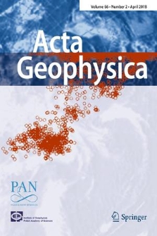 Acta Geophysica. Vol. 66, 2018, no. 2