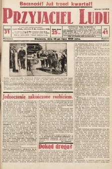 Przyjaciel Ludu. 1929, nr 31