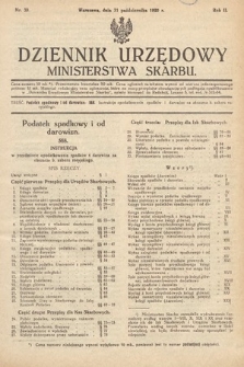 Dziennik Urzędowy Ministerstwa Skarbu. 1920, nr 39