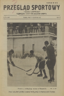 Przegląd Sportowy : tygodnik ilustrowany poświęcony wszelkim gałęziom sportu. R. 5, 1925, nr 51