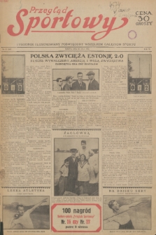 Przegląd Sportowy : tygodnik ilustrowany poświęcony wszelkim gałęziom sportu. R. 6, 1926, nr 27