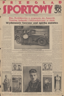 Przegląd Sportowy. R. 6, 1926, nr 50