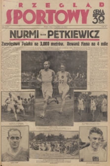 Przegląd Sportowy. R. 9, 1929, nr 57