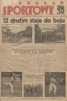 Przegląd Sportowy. R. 9, 1929, nr 62