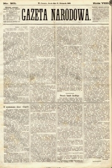 Gazeta Narodowa. 1869, nr 301
