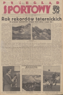 Przegląd Sportowy. R. 10, 1930, nr 84