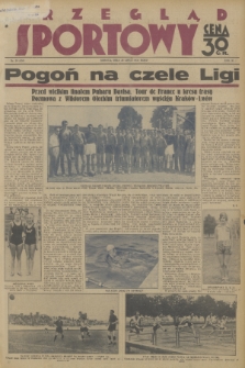 Przegląd Sportowy. R. 11, 1931, nr 59