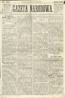 Gazeta Narodowa. 1869, nr 307