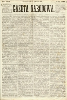 Gazeta Narodowa. 1869, nr 308