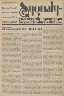 Sygnały : sprawy społeczne, literatura, sztuka. 1936, nr 16