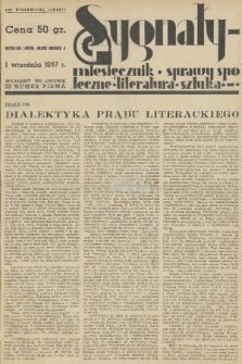 Sygnały : sprawy społeczne, literatura, sztuka. R. 4, 1937, nr 33