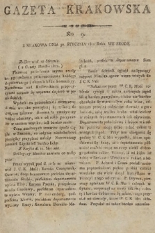 Gazeta Krakowska. 1811, nr 9