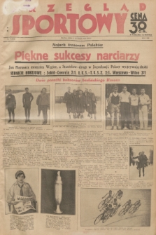Przegląd Sportowy. R. 13, 1933, nr 9