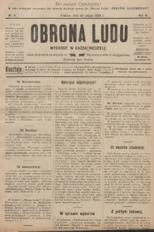 Obrona Ludu. R.11, 1908, nr 9