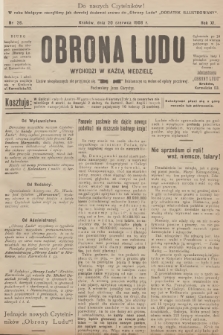 Obrona Ludu. R.11, 1908, nr 26