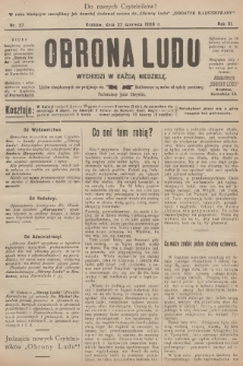 Obrona Ludu. R.11, 1908, nr 27