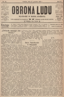 Obrona Ludu. R.11, 1908, nr 49